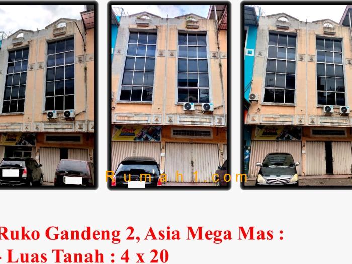 Foto Ruko dijual di Asia Mega Mas, Ruko Id: 3801