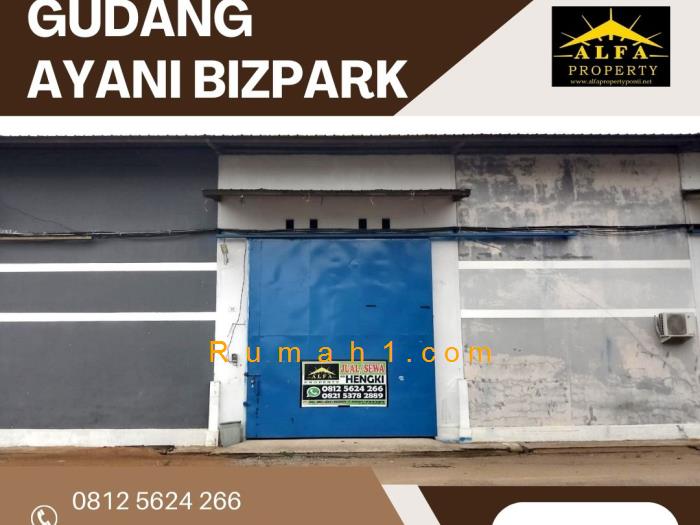Foto Gudang dijual di Pergudangan A Yani Bizpark, Gudang Id: 5387