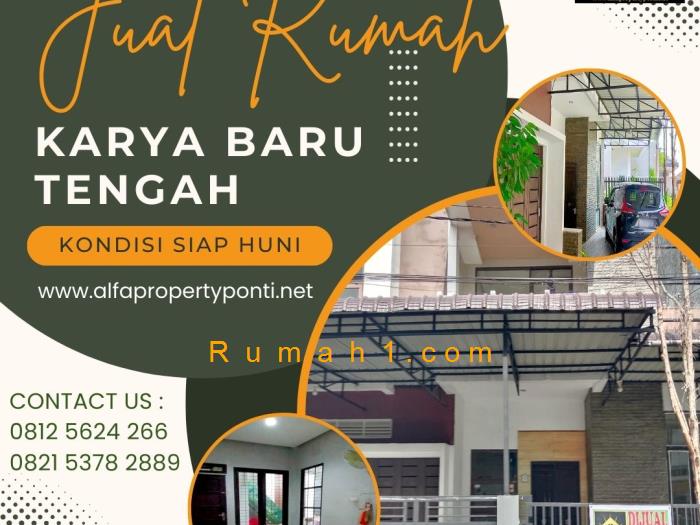 Foto Rumah dijual di Karya Baru Tengah, Rumah Id: 5585