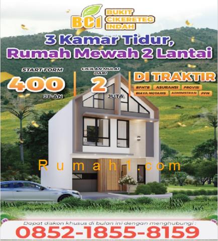 Foto Rumah dijual di Bukit Cikereteg Indah, Rumah Id: 6109