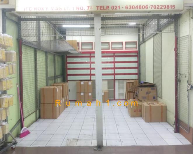 Foto Kios dijual di ITC Roxy Mas, Kios Id: 6158