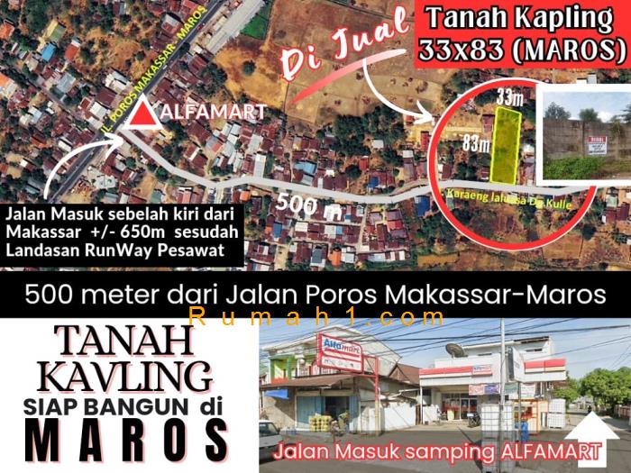 Foto Tanah dijual di Hasanuddin, Mandai, Tanah Id: 6201