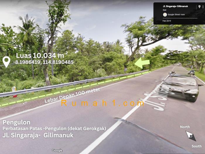 Foto Tanah dijual di Pengulon, Gerokgak, Tanah Id: 6215