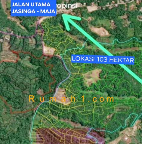 Foto Tanah dijual di Koleang, Jasinga, Tanah Id: 6755