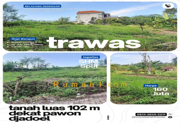 Foto Tanah dijual di Tamiajeng, Trawas, Tanah Id: 7058