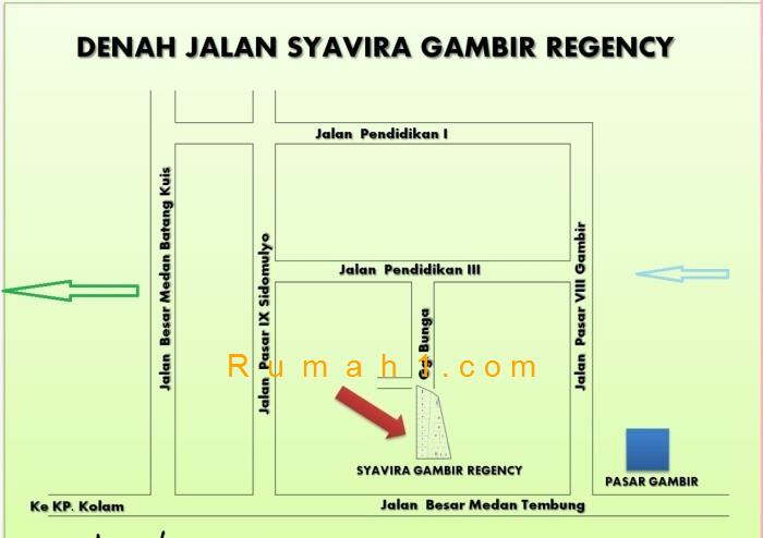 Foto Rumah dijual di Syavira Gambir Regency, Rumah Id: 7095