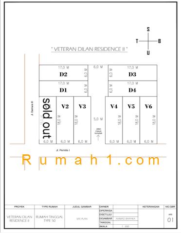 Foto Rumah dijual di Veteran Dilan Residence 2, Rumah Id: 7157