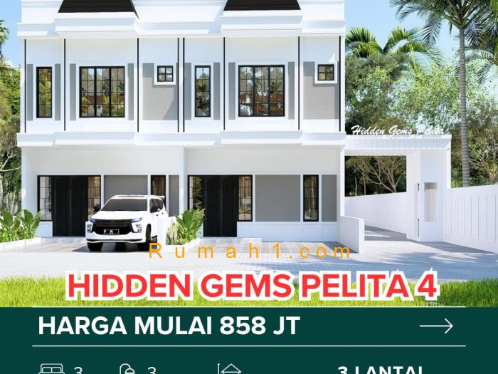 Foto Rumah dijual di Hidden Gems Pelita, Rumah Id: 7167