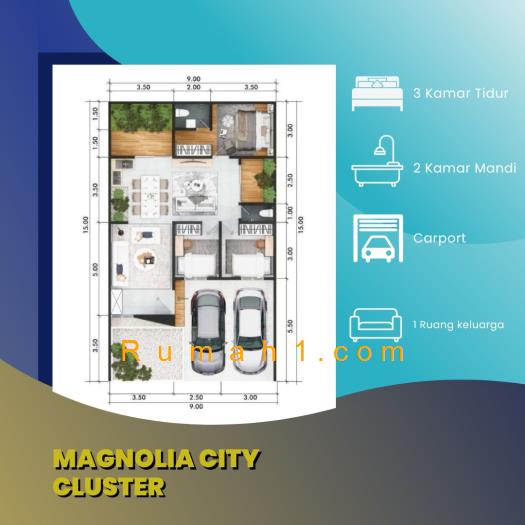 Foto Rumah dijual di Magnolia City Cluster, Rumah Id: 7273