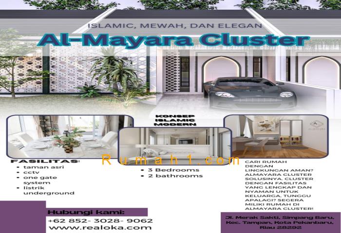 Foto Rumah dijual di Al Mayara Cluster, Rumah Id: 7294