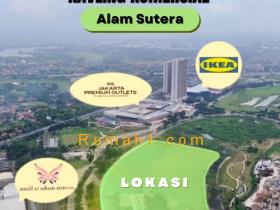 Image tanah dijual di Alam Sutera, Serpong, Tangerang, Properti Id 7415