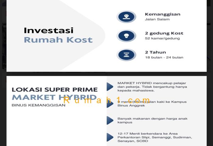 Foto Tanah dijual di Kemanggisan, Pal Merah, Tanah Id: 7469