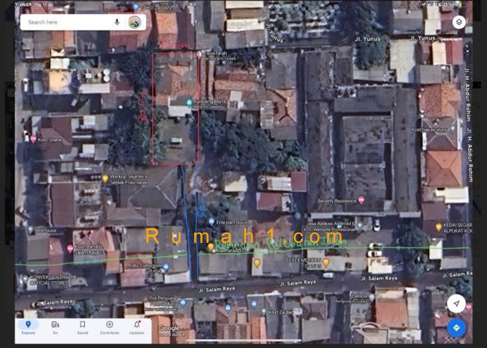 Foto Tanah dijual di Kemanggisan, Pal Merah, Tanah Id: 7469