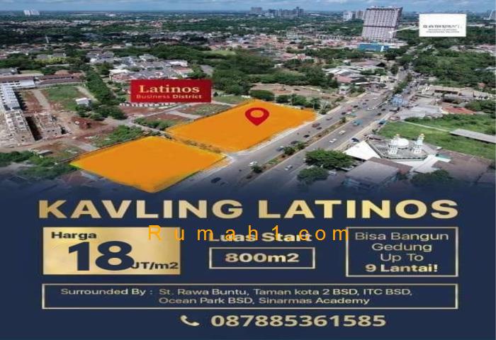 Foto Tanah dijual di BSD City, Tanah Id: 7471