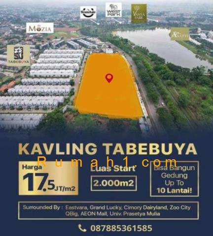 Foto Tanah dijual di Tabebuya Inspirahaus BSD City, Tanah Id: 7521