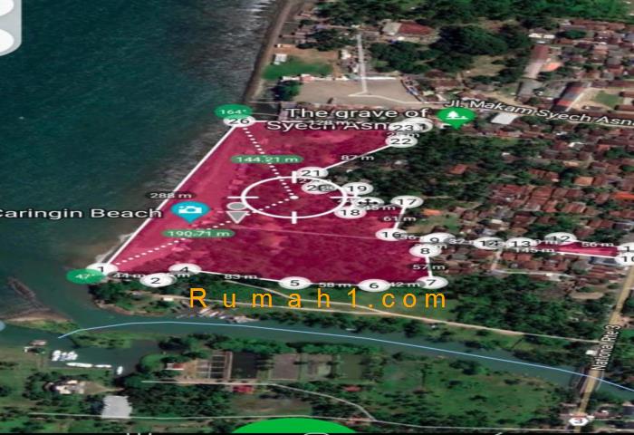 Foto Tanah dijual di Caringin, Labuan, Tanah Id: 7555