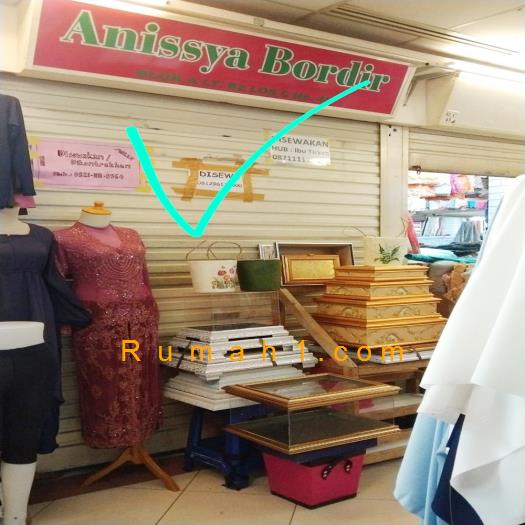 Foto Kios disewakan di Pasat Tanah Abang, Kios Id: 7572
