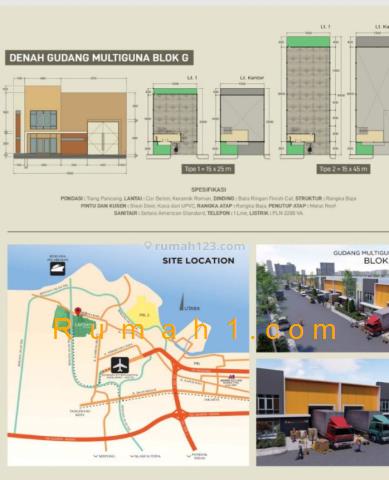 Foto Gudang dijual di Laksana Business Park, Gudang Id: 7586