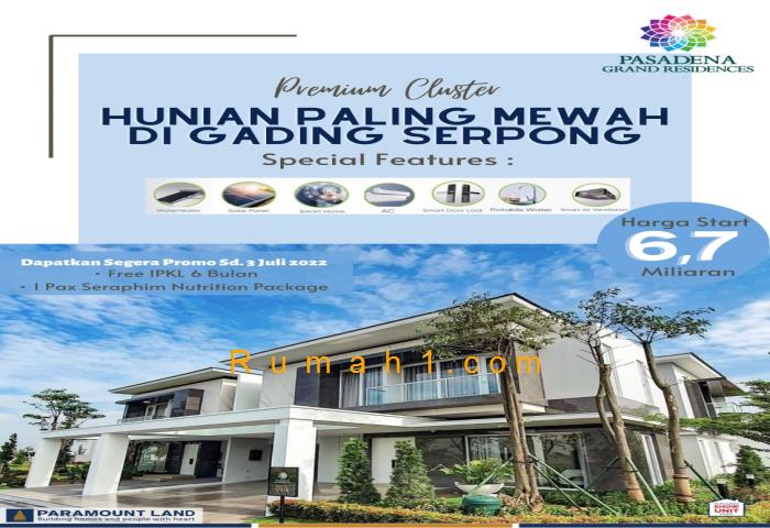 Foto Rumah dijual di Gading Serpong, Rumah Id: 7613