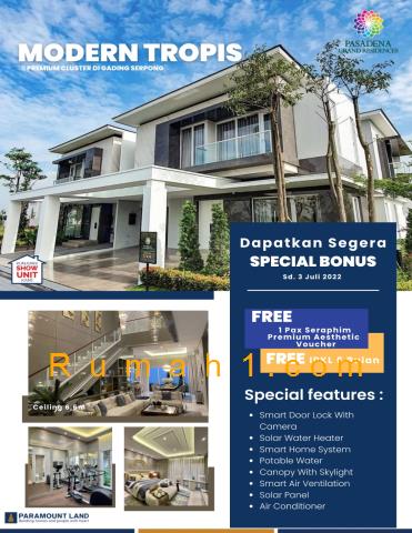 Foto Rumah dijual di Gading Serpong, Rumah Id: 7613