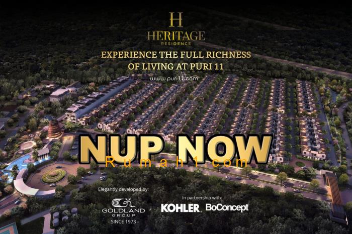 Foto Rumah dijual di Heritage Residences Karang Tengah, Rumah Id: 7680