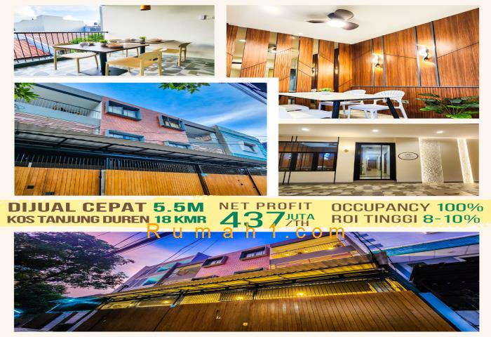 Foto Rumah dijual di Tanjung Duren Selatan, Grogol, Rumah Id: 7935