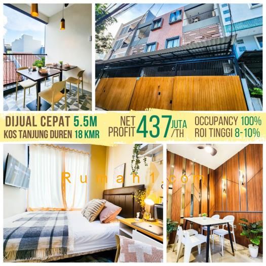 Foto Rumah dijual di Tanjung Duren Selatan, Grogol, Rumah Id: 7935