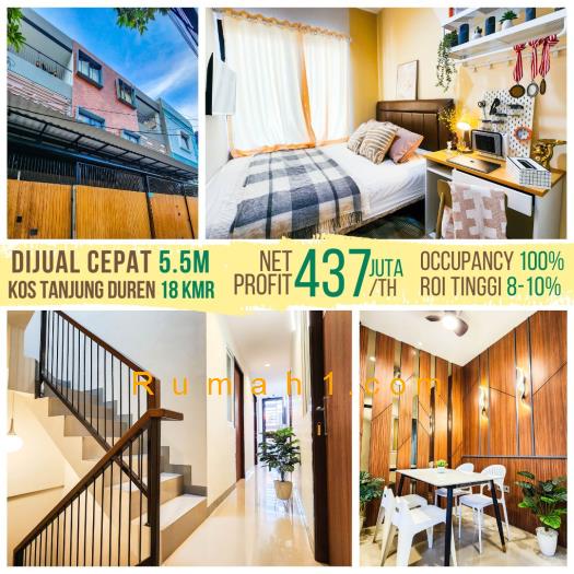 Foto Rumah dijual di Tanjung Duren Selatan, Grogol, Rumah Id: 7935