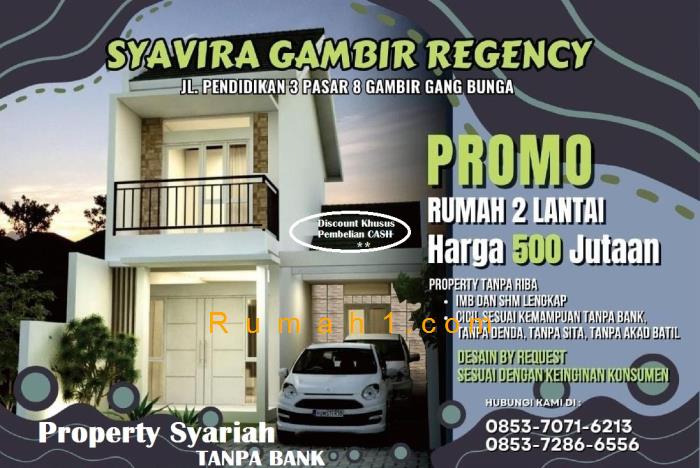Foto Rumah dijual di Syavira Gambir Regency, Rumah Id: 8049