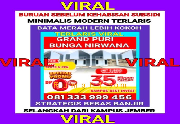 Foto Rumah dijual di Grand Puri Bunga Nirwana, Rumah Id: 8123