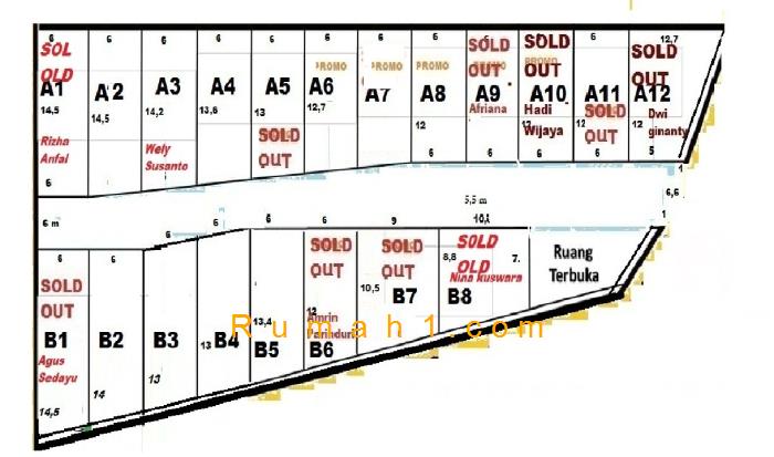 Foto Rumah dijual di Syavira Gambir Regency, Rumah Id: 8198