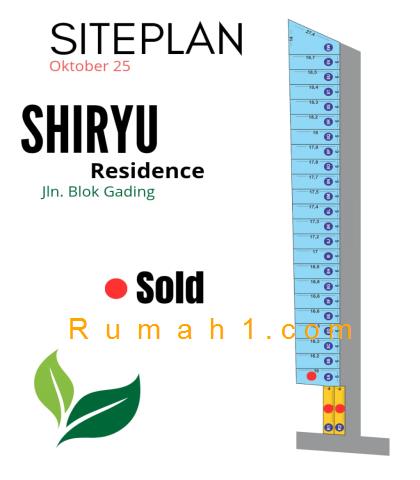 Foto Rumah dijual di Shiryu residence Medan, Rumah Id: 8291