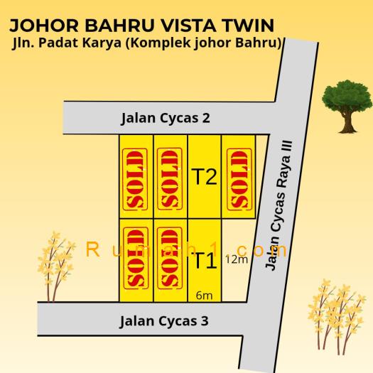 Foto Rumah dijual di Johor bari vizta twin, Rumah Id: 8299
