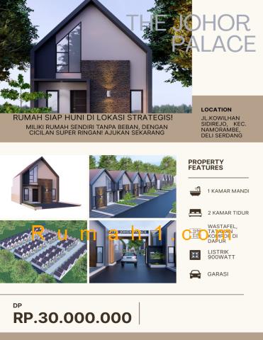 Foto Rumah dijual di The Johor palace, Rumah Id: 8303