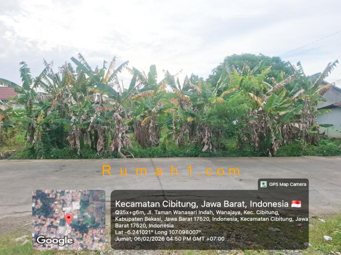 Foto Tanah dijual di Taman Wanasari Indah, Tanah Id: 8507