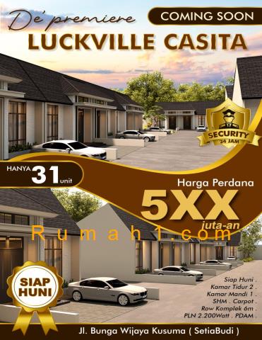 Foto Rumah dijual di De Premiere Luckvilla Casita, Rumah Id: 8527