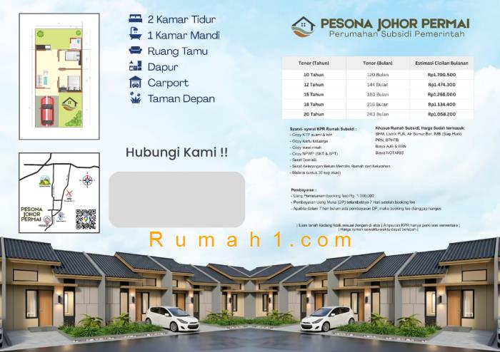 Foto Rumah dijual di Pesona Johor Permai, Rumah Id: 8533