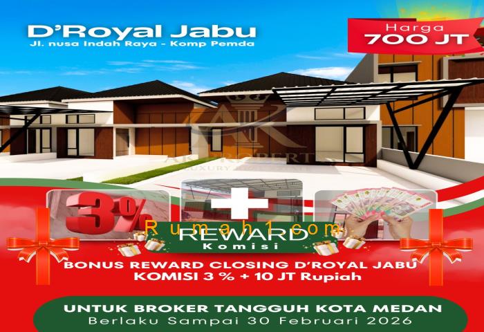 Foto Rumah dijual di De Royal Jabu, Rumah Id: 8539