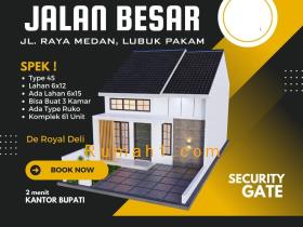 Image rumah dijual di Petapahan, Lubuk Pakam, Deli Serdang, Properti Id 8546